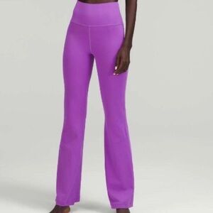 Purple align lululemon flare pant. Size 0. Brand new